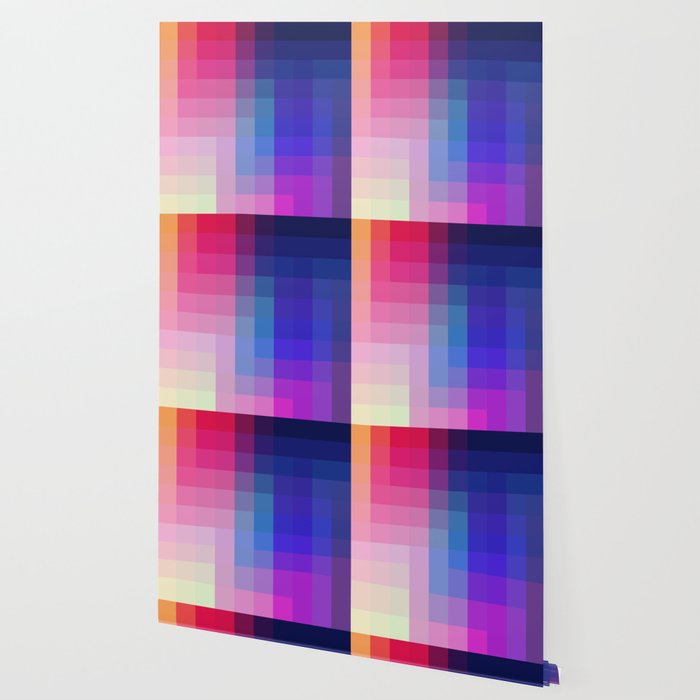Abstract Geometric Colorful Pixel Art Tupilaq Wallpaper By