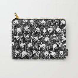 Restless Audience Gothic Skeleton Halloween Horror Pattern Carry-All Pouch