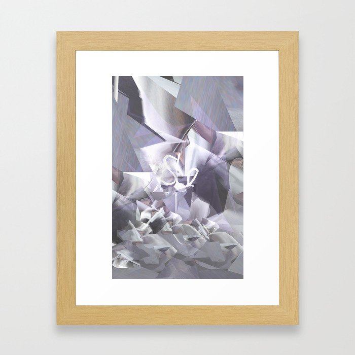 Petals s6 Tee Framed Art Print