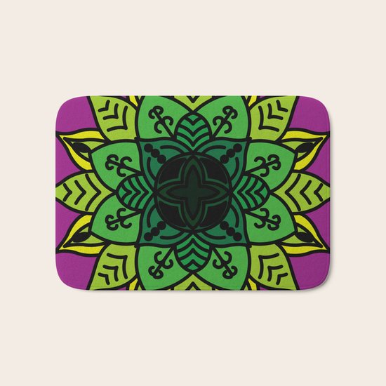 Mandala Bath Mat