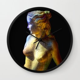 Classical Nude Statue Wall Clock