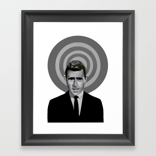 Rod Serling Framed Art Print