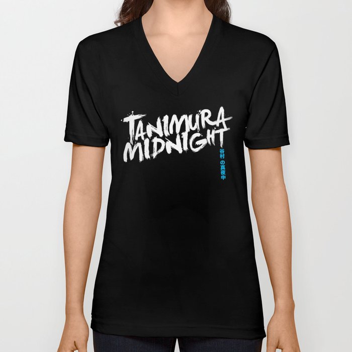Tanimura Midnight V Neck T Shirt