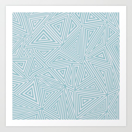 Ab Geo Salt Water Art Print