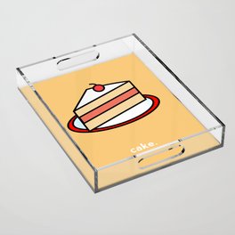 Cake Acrylic Tray