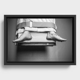 Feet Framed Canvas