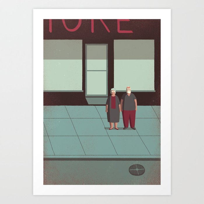 Day Trippers #12 - By Night Art Print