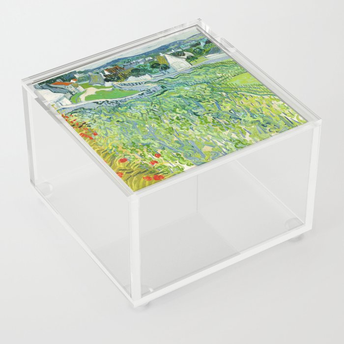 Vincent van Gogh - Vineyards at Auvers Acrylic Box