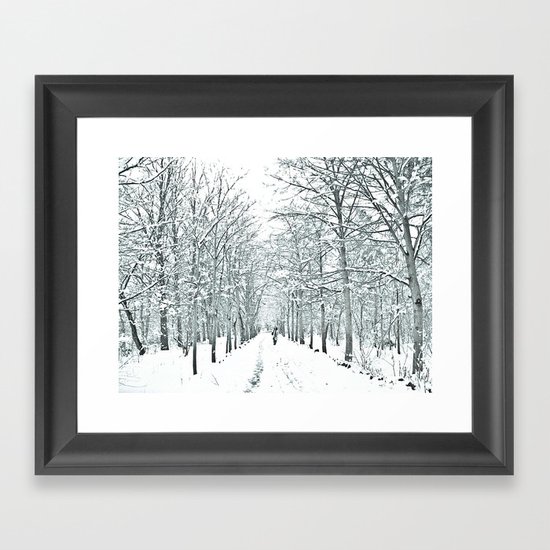 winter symphony Framed Art Print