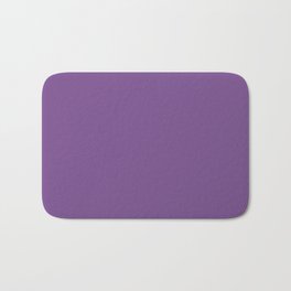 Royal Lilac Bath Mat | Colorful, Fun, Pretty, Pantone, Glamour, Pantonecolor, Gorgeous, Minimalist, Purple, Graphicdesign 
