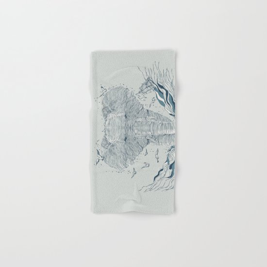 THE OCEAN SPIRIT Hand & Bath Towel