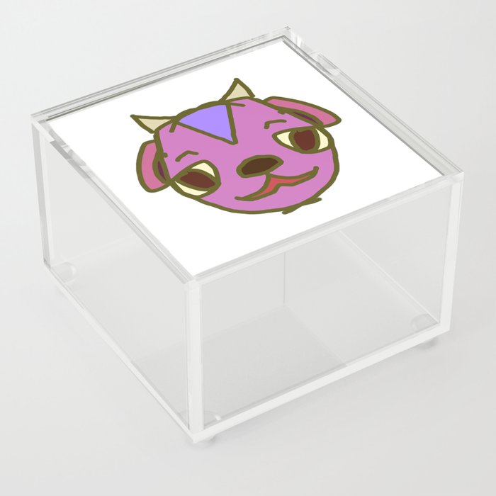 Dog Goat Acrylic Box