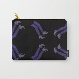 Purple wicked witch  Carry-All Pouch | Sorcery, Witch, Shoes, Pheonixrzg, Vesna, Black, Magic, Sorceress, Graphicdesign, Halloween 