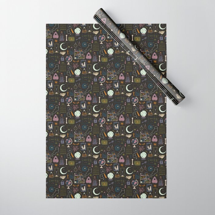 Haunted Attic Wrapping Paper