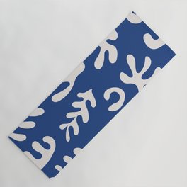 Henri Matisse Organic Cut Out Leaf Shape Pattern Yoga Mat