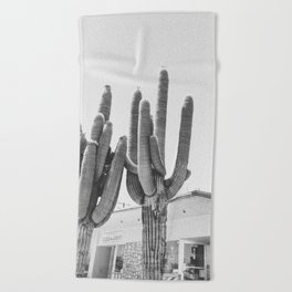 DESERT CACTUS XXVIII / Joshua Tree, California Beach Towel