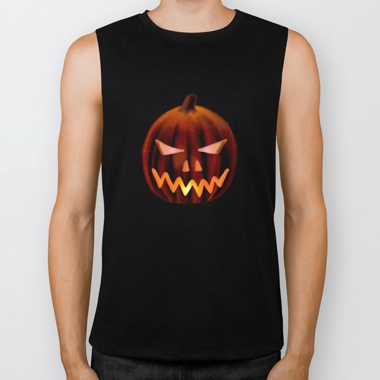 Jack o' Lantern Biker Tank