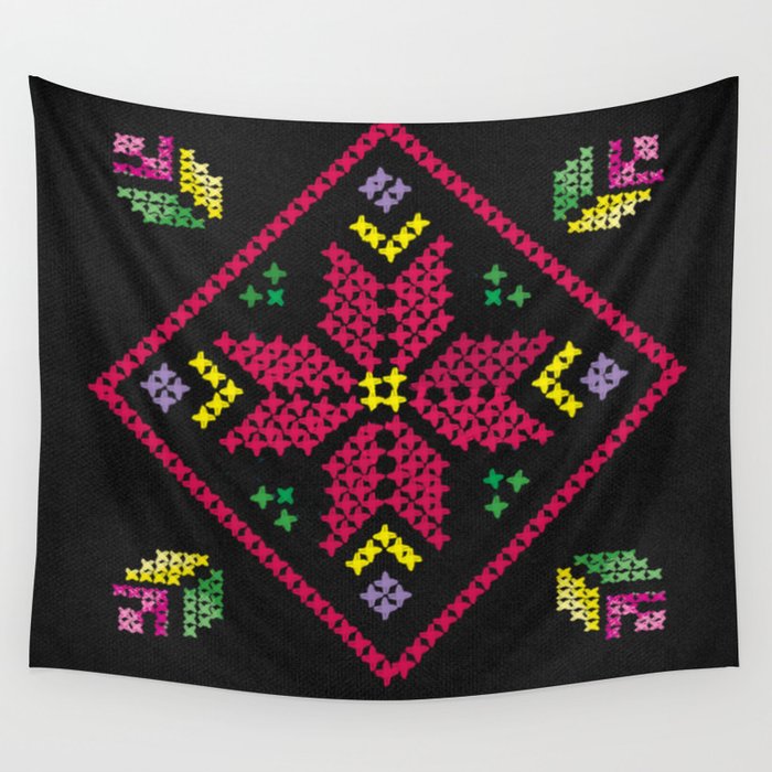 Embroideberry 2 Wall Tapestry