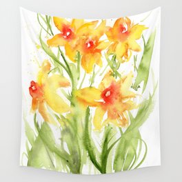 Loose Daffodils II Wall Tapestry