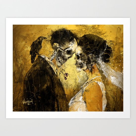 'Til Death do us part Art Print