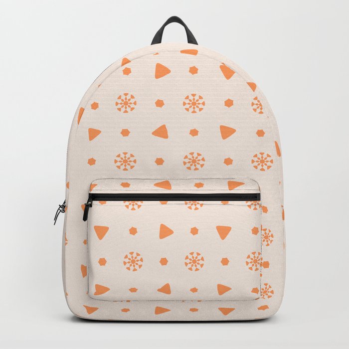 Pin It To The Orange Backpack