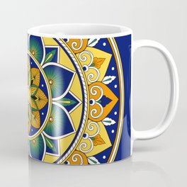 Italian Tile Pattern – Peacock motifs majolica from Deruta Mug