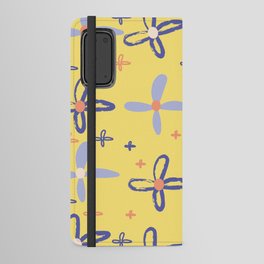 Summer Flower Pattern Android Wallet Case
