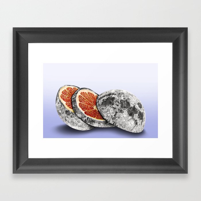 In which there is a mandarin in the moon Framed Art Print