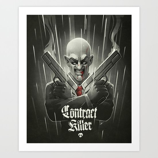 Contract Killer Art Print