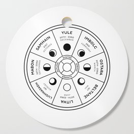 Wheel of the Year Cutting Board