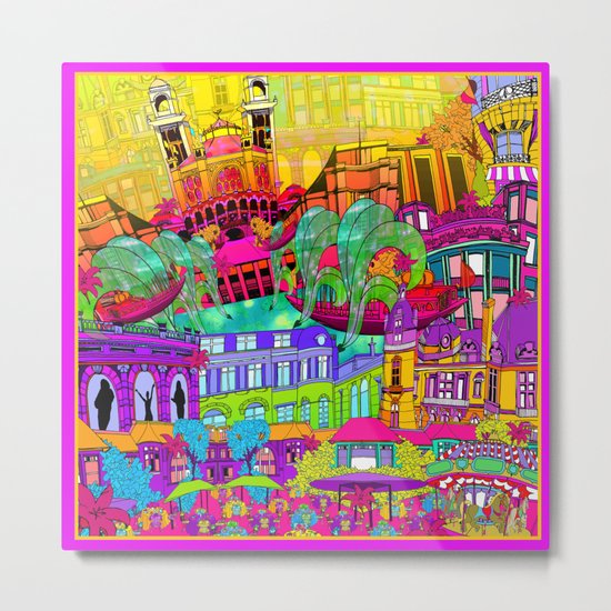 I Heart Paris Metal Print