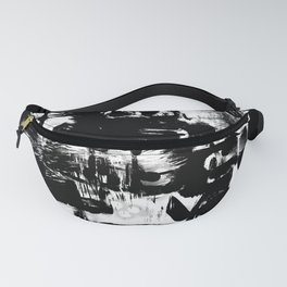 Black and White Fanny Pack
