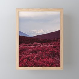 Colorado Mountain Valley - Infrared Framed Mini Art Print