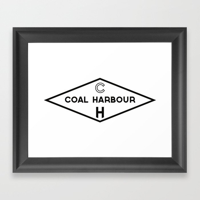 COAL HARBOUR Framed Art Print