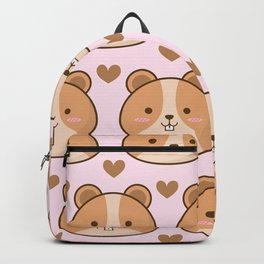 Cute baby hamster pattern  Backpack