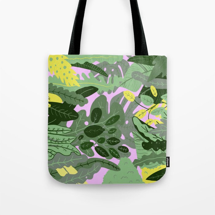 Tropical Forest Bright Summer Tote Bag