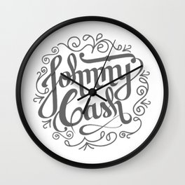 johnny cash Wall Clock