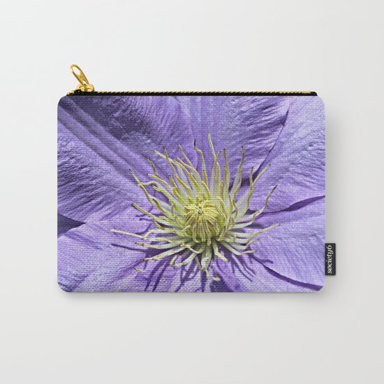 Clematis Flower Carry-All Pouch