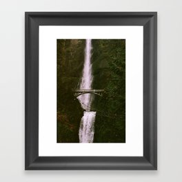 Multnomah Falls, Oregon Framed Art Print
