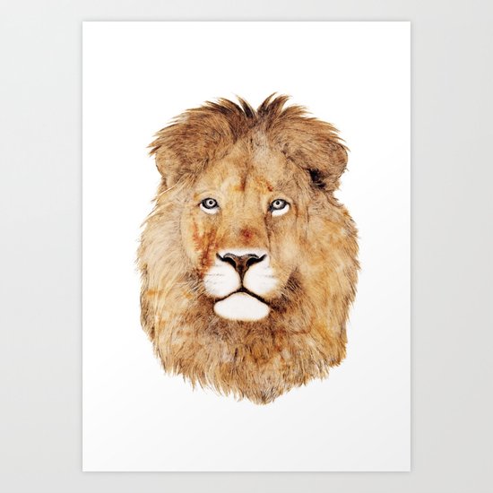 Lion Art Print