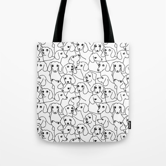 Oh Dachshund Tote Bag