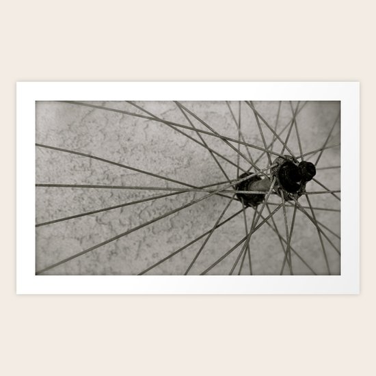 Spokes 3 Art Print