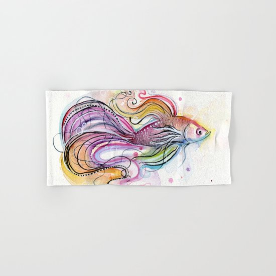 Betta Fish Hand & Bath Towel