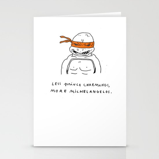 LESS IS MORE Stationery Cards