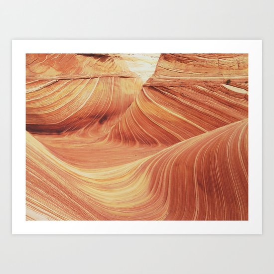 The Wave Art Print