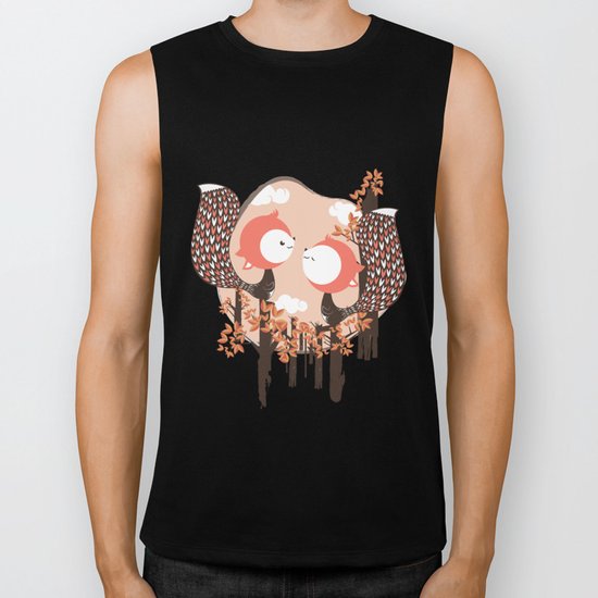 Autumn Biker Tank