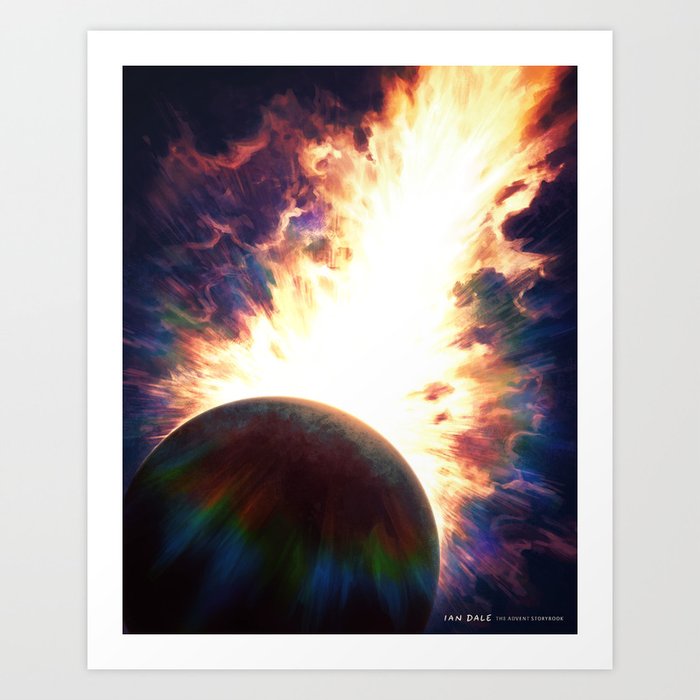 Let There Be Light Art Print