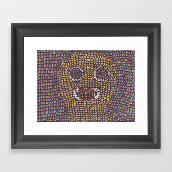 Acid. Framed Art Print