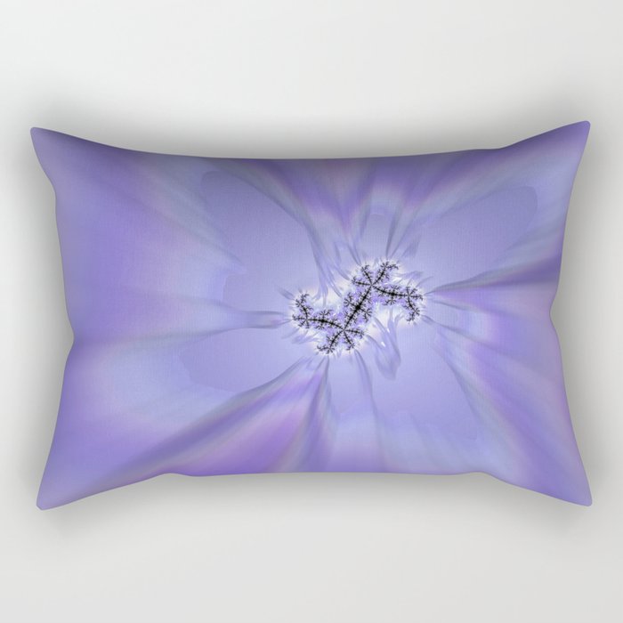 MAUVE UNIVERSE - fractal abstract art Rectangular Pillow