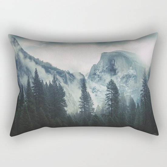 Cross Mountains II Rectangular Pillow